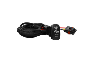 RZR® Pro Series Low Current Harness + Rocker Switch & Pulse Bar Plug | UTVS-PRO-HRN-LC-RKR UTV Stereo