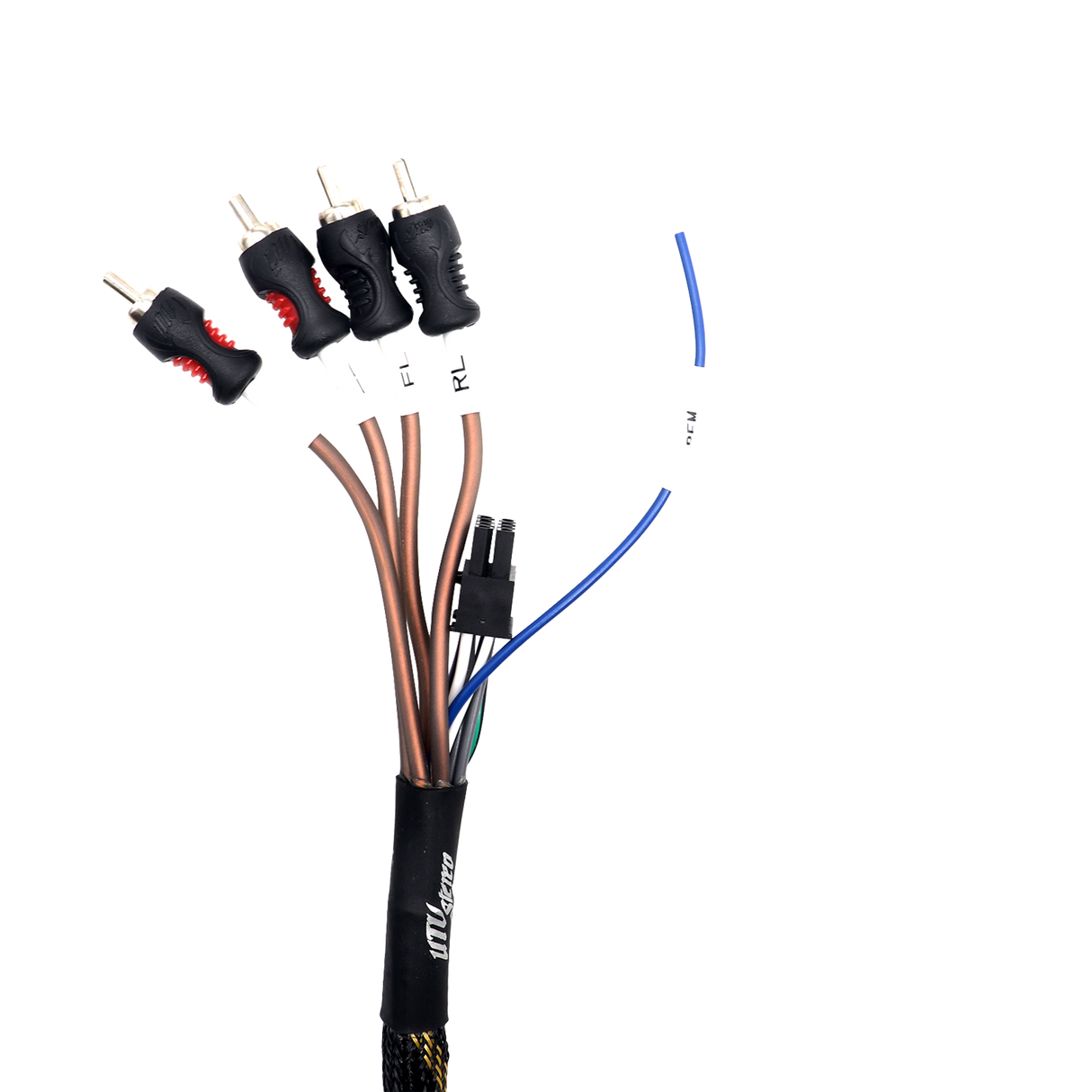 '20-'26 RZR® Pro Series Ride Command Front & Rear RCA Output + Speaker Wire & Remote | UTVS-PRO-RC-RCA-OUT UTV Stereo