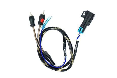 '20-'26 RZR® Pro Series Ride Command Subwoofer RCA Output Harness + Remote | UTVS-PRO-RC-SUB-OUT UTV Stereo