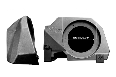 RZR® Pro Series 6.5" Rear Seat Speaker Pods V3  - Unloaded | UTVS-PRO-RP65