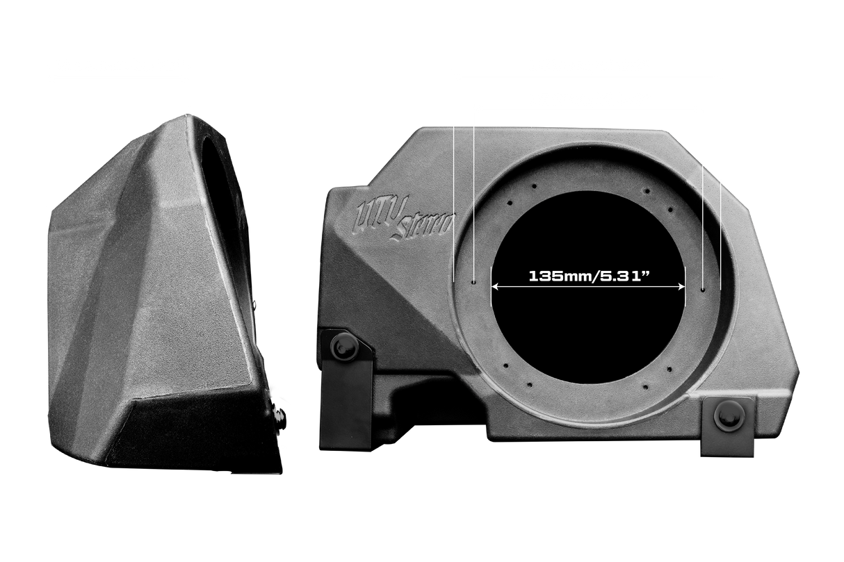 '20-'26 RZR® Pro Series 6.5" Rear Seat Speaker Pods V3  - Unloaded | UTVS-PRO-RP65 UTV Stereo