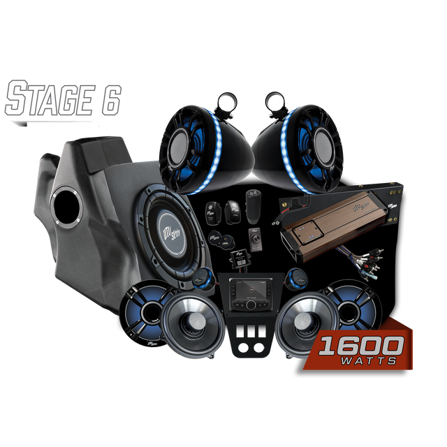 '20-'24 RZR® Pro Series Elite Stage 6 Stereo Kit | UTVS-PRO-S6-E UTV Stereo