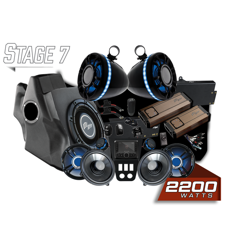 20-24 RZR® Pro Series Elite Stage 7 Stereo Kit | UTVS-PRO-S7-E