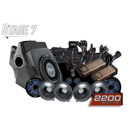 '20-'24 RZR® Pro Series Ride Command® Stage 7 Stereo Kit | UTVS-PRO-S7-RC UTV Stereo