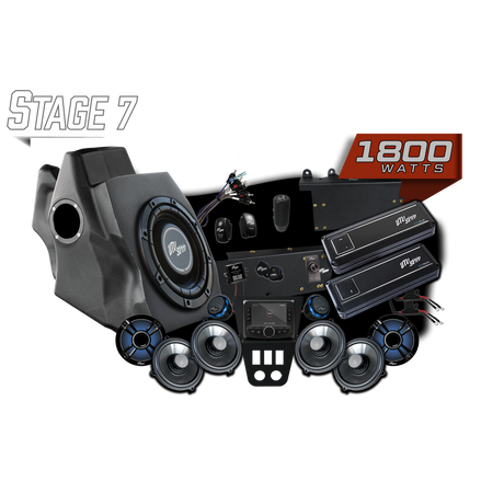 '20-'24 RZR® Pro Series Signature Stage 7 Stereo Kit | UTVS-PRO-S7-S UTV Stereo