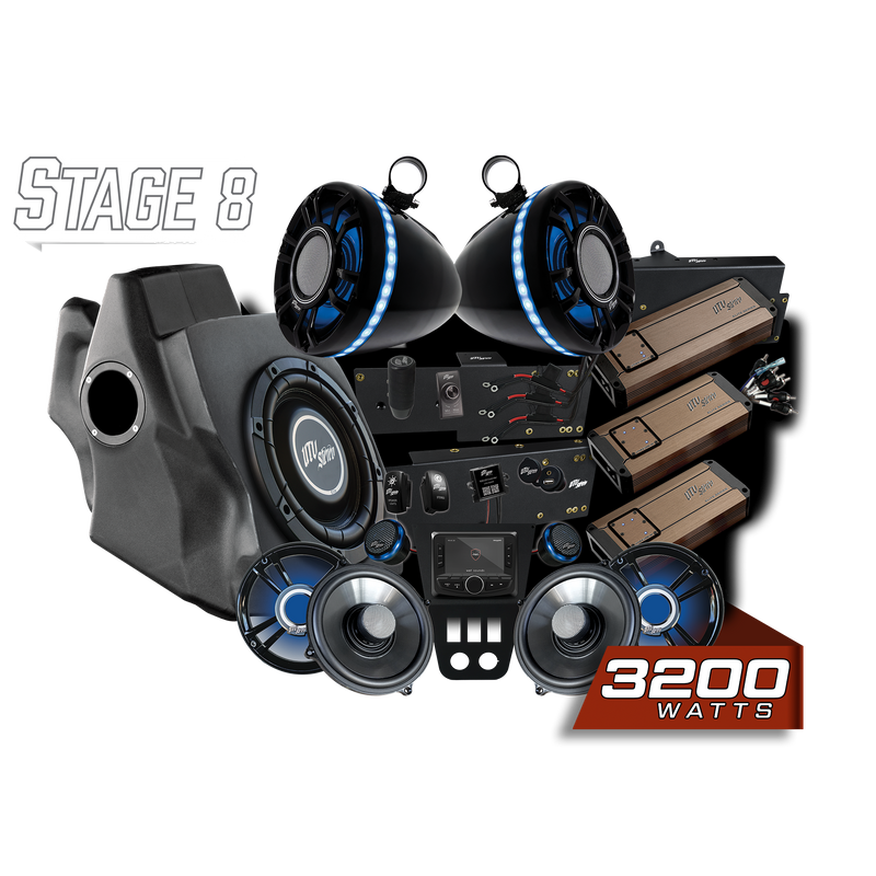 20-24 RZR® Pro Series Elite Stage 8 Stereo Kit | UTVS-PRO-S8-E