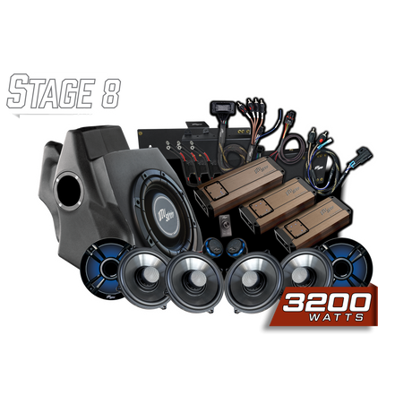 '20-'24 RZR® Pro Series Ride Command® Stage 8 Stereo Kit | UTVS-PRO-S8-RC UTV Stereo