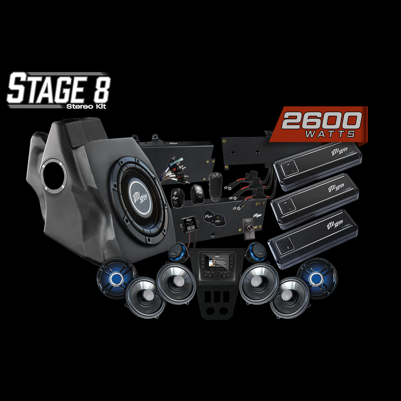 20-24 RZR® Pro Series Signature Stage 8 Stereo Kit | UTVS-PRO-S8-S