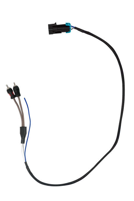 '20-'26 RZR® Pro Series Ride Command Subwoofer RCA Output Harness + Remote | UTVS-PRO-RC-SUB-OUT UTV Stereo