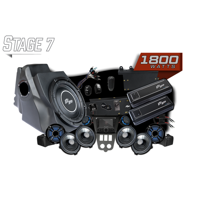 '25-'26 RZR® Pro Series Signature Stage 7 Stereo Kit | UTVS-PRO2-S7-S UTV Stereo