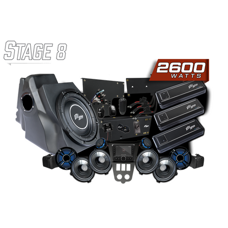 '25-'26 RZR® Pro Series Signature Stage 8 Stereo Kit | UTVS-PRO2-S8-S UTV Stereo