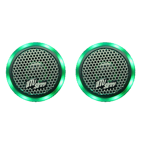 Pro Series 1" Tweeter w/ Built In RGB LED (Pair) | UTVS-PTW Polaris Xpedition UTV Stereo