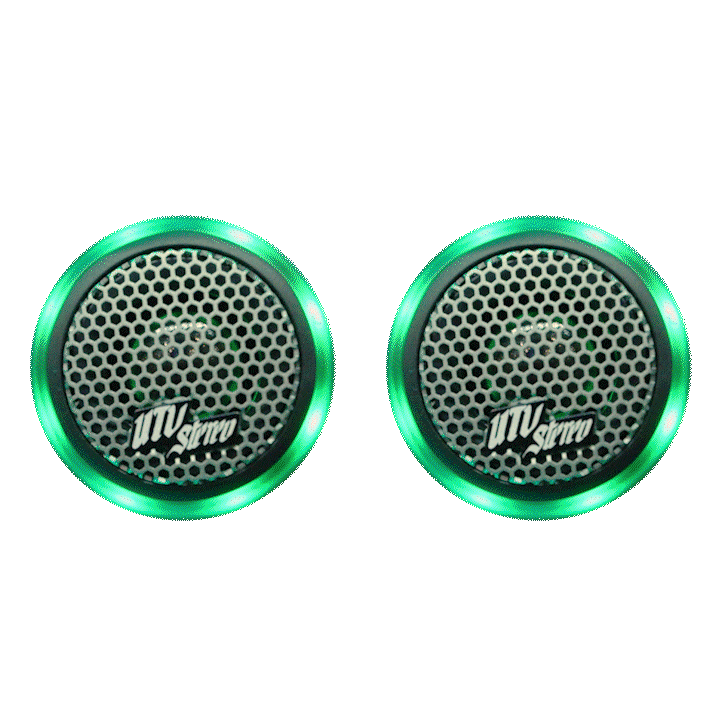 Pro Series 1" Tweeter w/ Built In RGB LED (Pair) | UTVS-PTW Ranger 1500 UTV Stereo