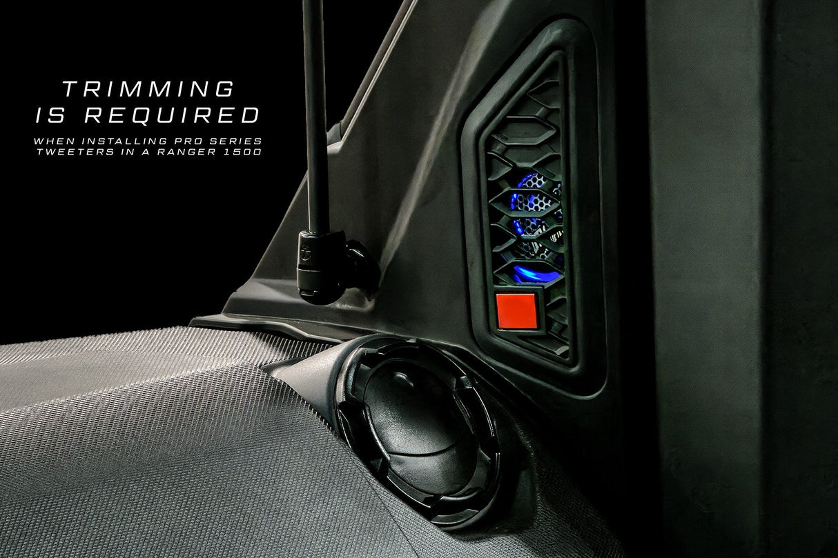 Pro Series 1" Tweeter w/ Built In RGB LED (Pair) | UTVS-PTW UTV Stereo
