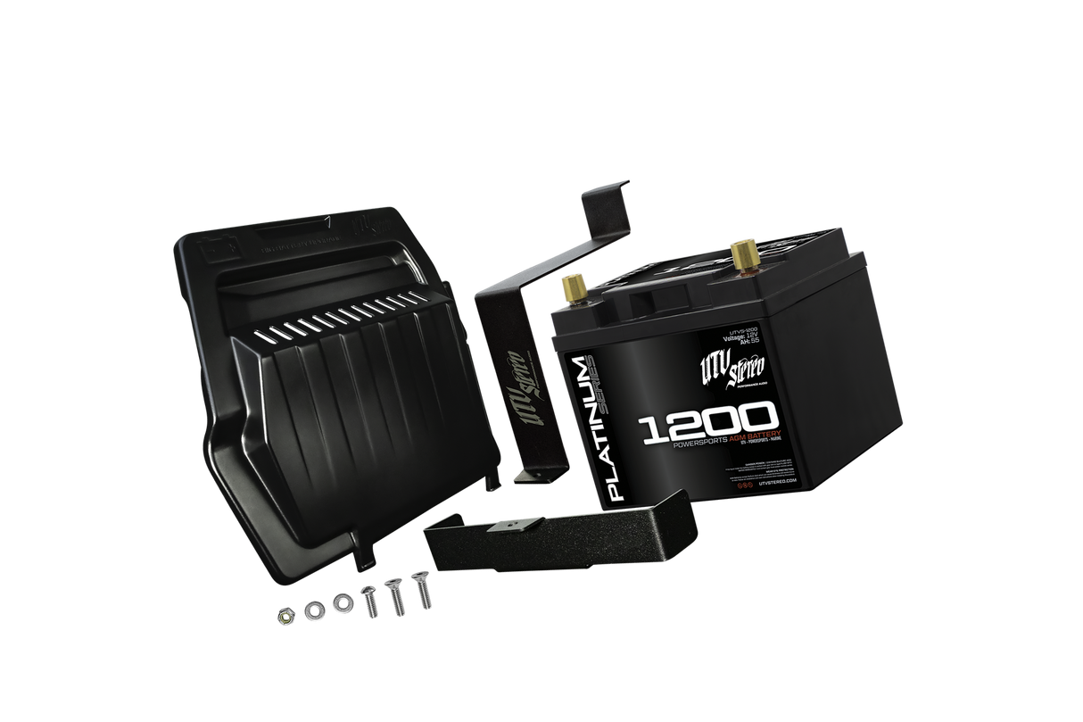 Can-Am® Maverick R Big Battery Kit | UTVS-R-BIG-BATT-KIT UTV Stereo