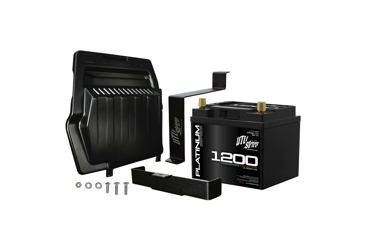 Can-Am® Maverick R Big Battery Kit | UTVS-R-BIG-BATT-KIT UTV Stereo
