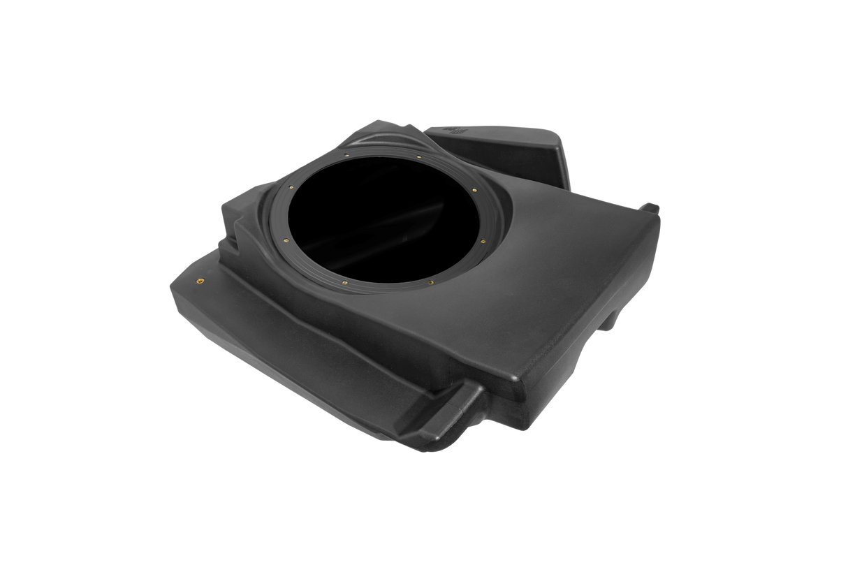 Can-Am® Maverick R 10" Front Passenger Subwoofer Enclosure (4-SEAT MODELS) – Unloaded | UTVS-R-ENC-PASS-4F