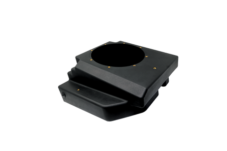 Can-Am® Maverick R 10" Rear Passenger Subwoofer Enclosure (4-SEAT MODELS) – Unloaded | UTVS-R-ENC-PASS-4R UTV Stereo