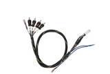 Can-Am® Maverick R BRP GO Front & Rear RCA Output Harness + Remote | UTVS-R-GO-RCA-OUT UTV Stereo