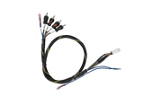 Can-Am® Maverick R BRP GO Front & Rear RCA Output Harness + Remote | UTVS-R-GO-RCA-OUT UTV Stereo