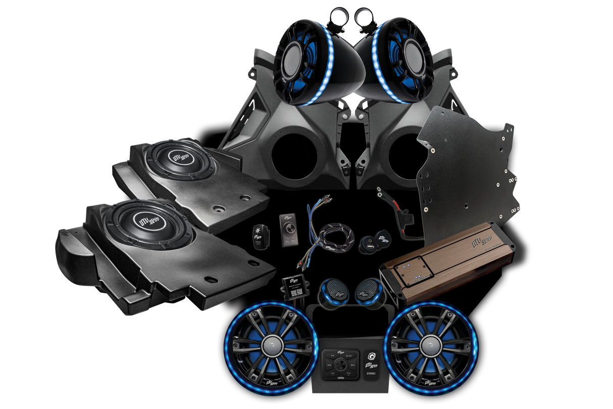 Can-Am® Maverick R Elite Series Stage 6 Stereo Kit | UTVS-R-S6-E UTV Stereo