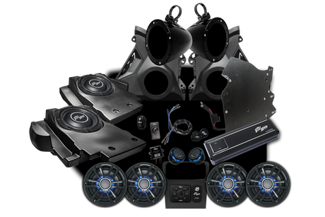 Can-Am® Maverick R Signature Series Stage 6 Stereo Kit | UTVS-R-S6-S