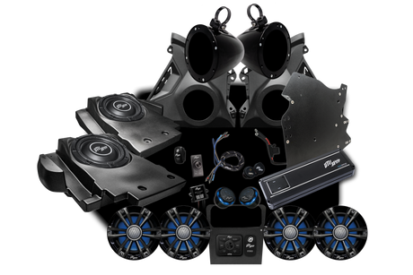 Can-Am® Maverick R Signature Series Stage 6 Stereo Kit | UTVS-R-S6-S UTV Stereo
