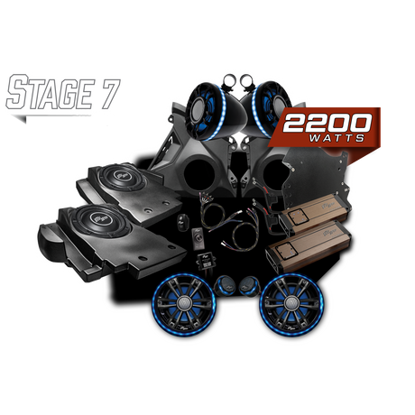 Can-Am® Maverick R BRP GO! Elite Series Stage 7 Stereo Kit | UTVS-R-S7-E-GO UTV Stereo