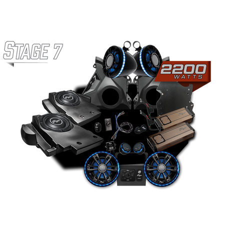 Can-Am® Maverick R Elite Series Stage 7 Stereo Kit | UTVS-R-S7-E UTV Stereo