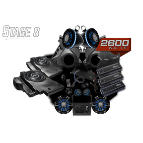 Can-Am® Maverick R Signature Series Stage 8 Stereo Kit | UTVS-R-S8-S UTV Stereo