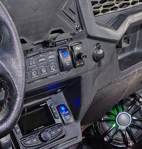 Rocker Switch Bass Knob | UTVS-RKR-BASS-KNOB UTV Stereo