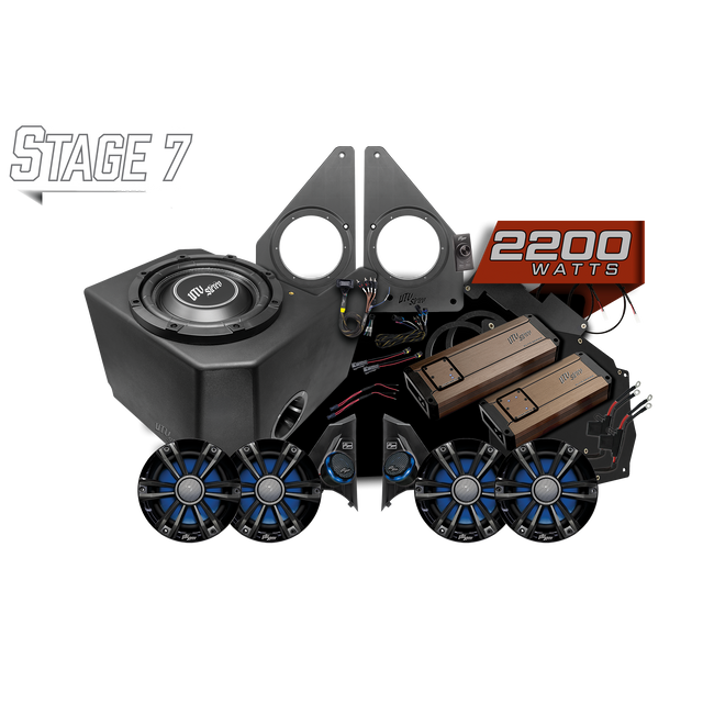 Polaris Ranger 1500 Ride Command® Stage 7 Stereo Kit | UTVS-RNG-S7-RC UTV Stereo
