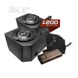 Polaris® Ranger 1200W Dual 10" Subwoofer Kit | UTVS-RNG-SUB-1200-2 UTV Stereo