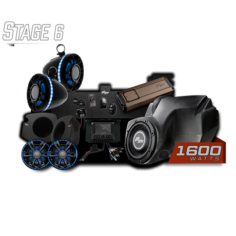 RZR® Elite Series Stage 6 Stereo Kit | UTVS-RZR-S6-E UTV Stereo