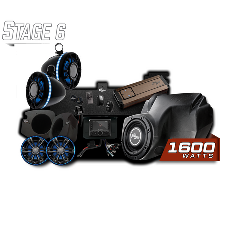 RZR® Elite Series Stage 6 Stereo Kit | UTVS-RZR-S6-E UTV Stereo