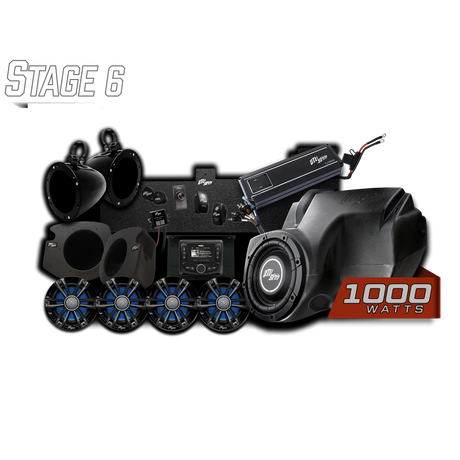 RZR® Signature Series Stage 6 Stereo Kit | UTVS-RZR-S6-S UTV Stereo