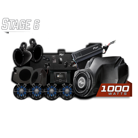 RZR® Signature Series Stage 6 Stereo Kit | UTVS-RZR-S6-S UTV Stereo