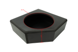 Can-Am® X3 Low Profile Front Passenger Side 10” Sub Box Enclosure – Unloaded | UTVS-X3-ENC-LP-FPASS UTV Stereo