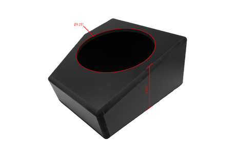 Can-Am® X3 Up-Fire Front Driver Side 10” Sub Box Enclosure – Unloaded | UTVS-X3-ENC-UF-FDRIVER UTV Stereo