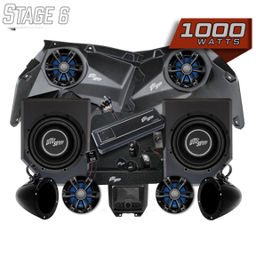 Can-Am® X3 Signature Series Stage 6 Stereo Kit |  UTVS-X3-S6-S UTV Stereo