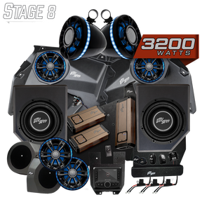 Can-Am® X3 Elite Series Stage 8 Stereo Kit | UTVS-X3-S8-E UTV Stereo