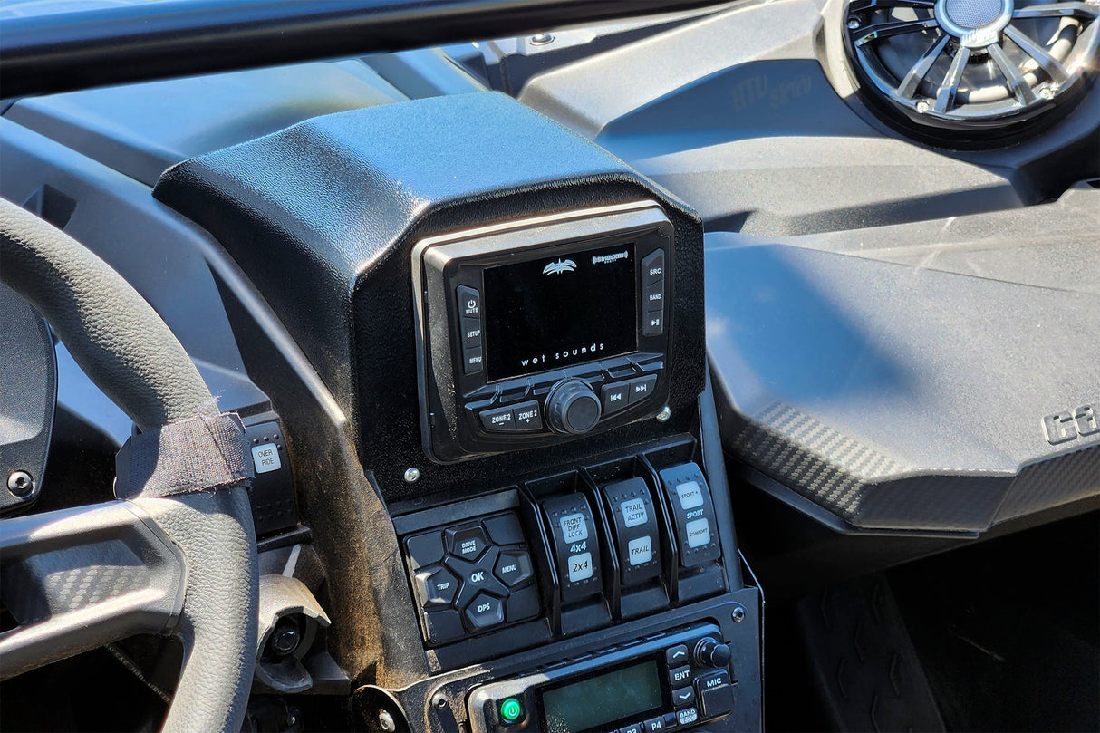 Can-Am X3 Upper Display Mount | UTVS-X3-HUMT-UP-UNIV UTV Stereo