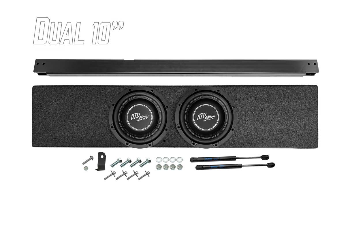 Polaris® Xpedition Rear Subwoofer Enclosure Kit | UTVS-XPD-ENC-KIT UTV Stereo