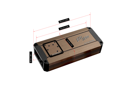Elite Series 1000W 4-Channel Amplifier | UTVS-E1000.4D