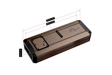Elite Series 1200W Monoblock Amplifier | UTVS-E1200.1D