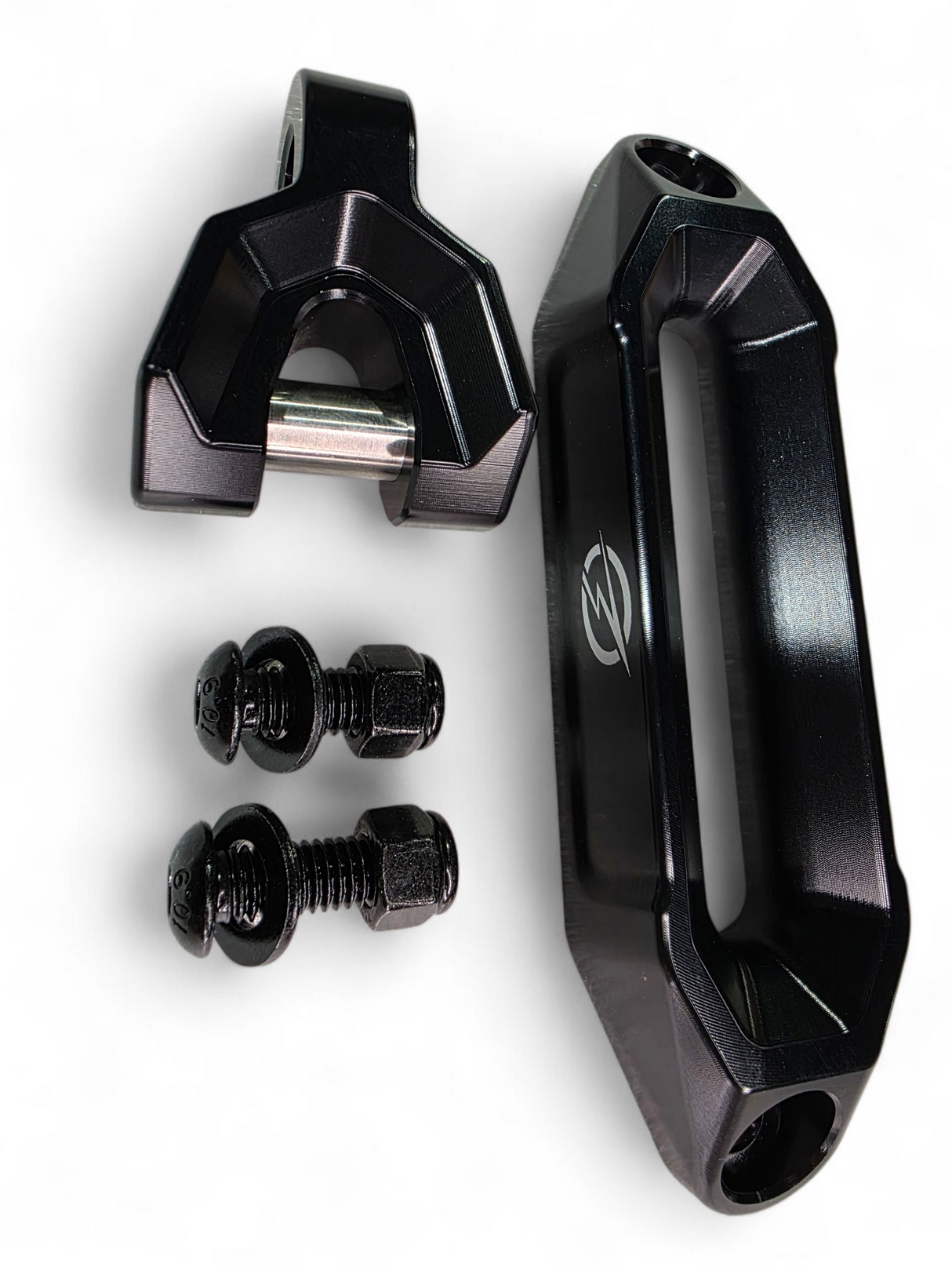 Elektric Offroad Designs UTV Winch Fairlead and Hook (Black) www.elektricoffroad.com