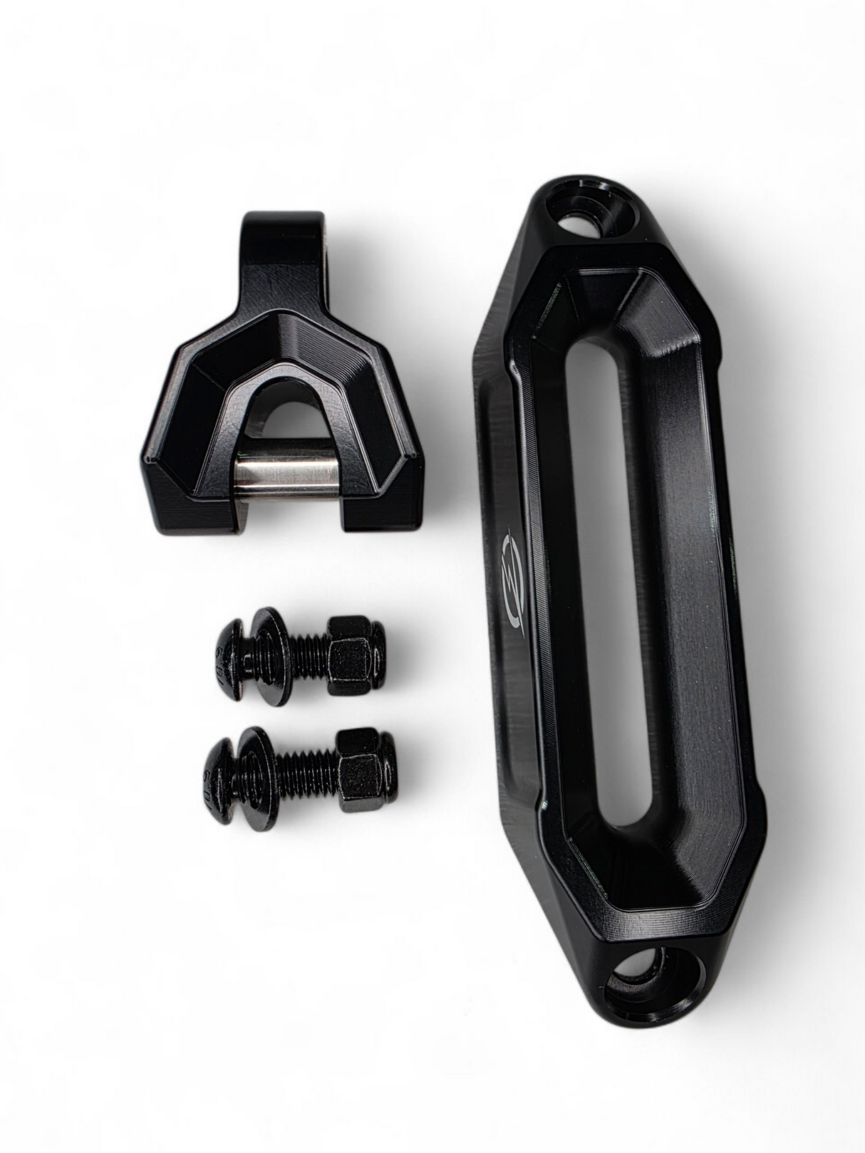Elektric Offroad Designs UTV Winch Fairlead and Hook (Black) www.elektricoffroad.com