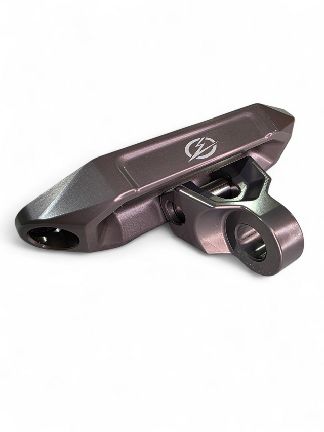 Elektric Offroad Designs UTV Winch Fairlead and Hook (Gunmetal) www.elektricoffroad.com