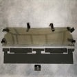 [Used] EMP Extreme Metal Products Cab Back Rear Polycarbonate Windshield fits Polaris RZR 1000, and more Harvey's ATV Parts