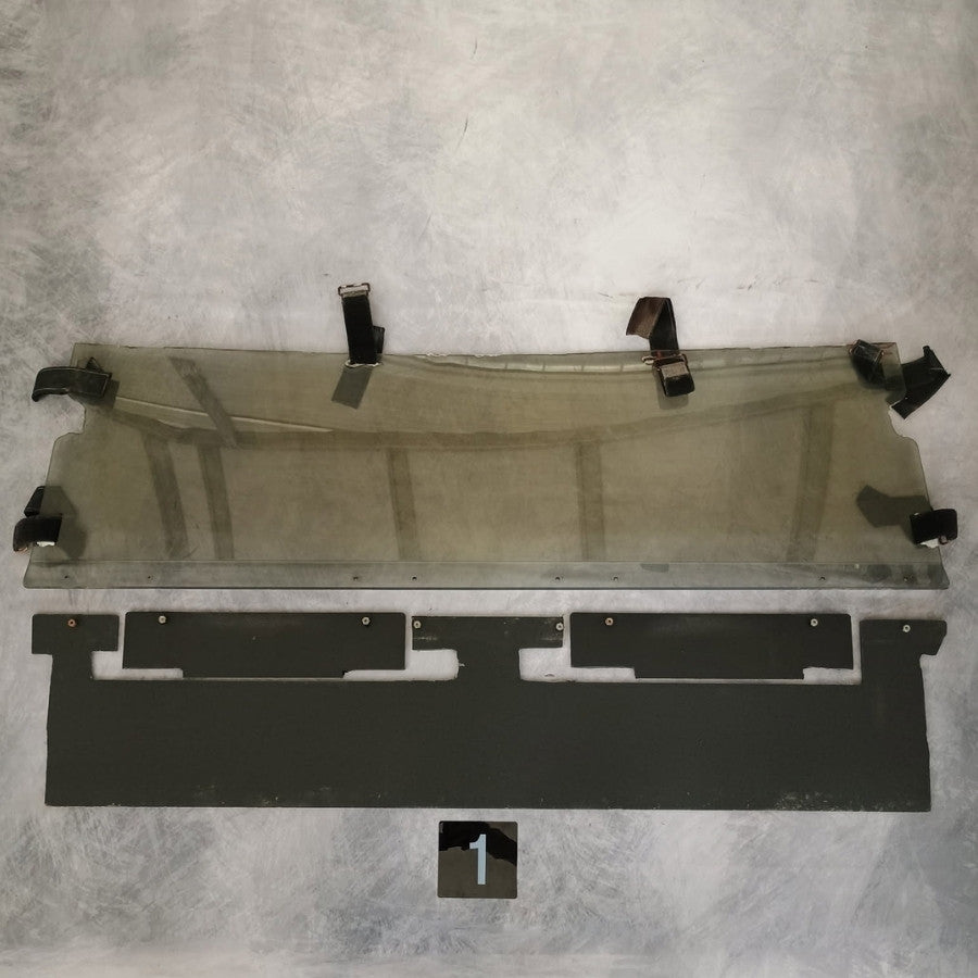[Used] EMP Extreme Metal Products Cab Back Rear Polycarbonate Windshield fits Polaris RZR 1000, and more Harvey's ATV Parts